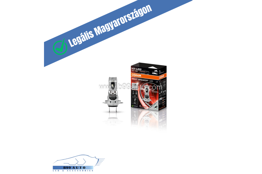 Osram Night Breaker H7 LED SPEED +450% - MOTOR